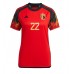 Belgien Charles De Ketelaere #22 Replika Hemma matchkläder Dam VM 2022 Korta ärmar